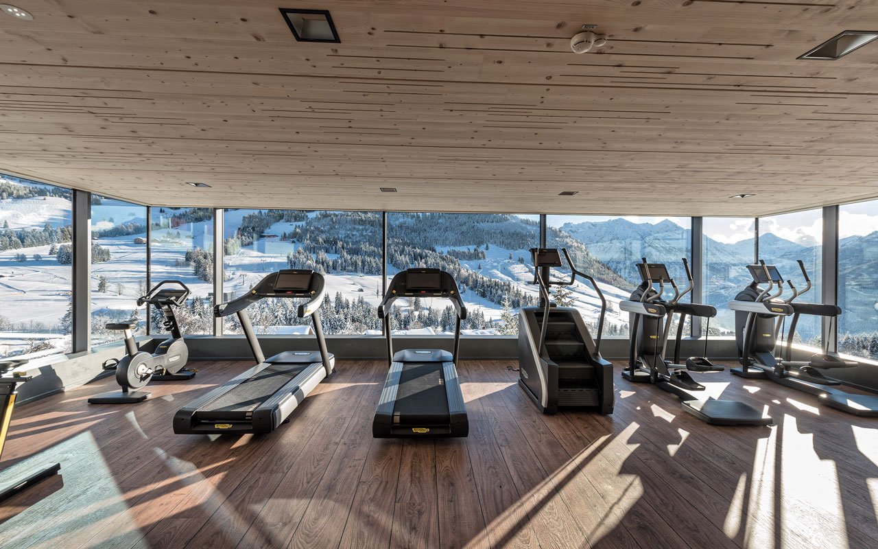 Decken-und Dachelemente Fitness Hotel